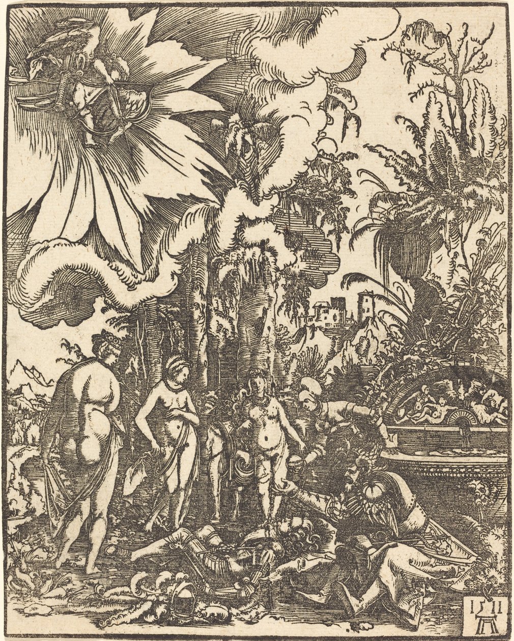 Parisdomen av Albrecht Altdorfer