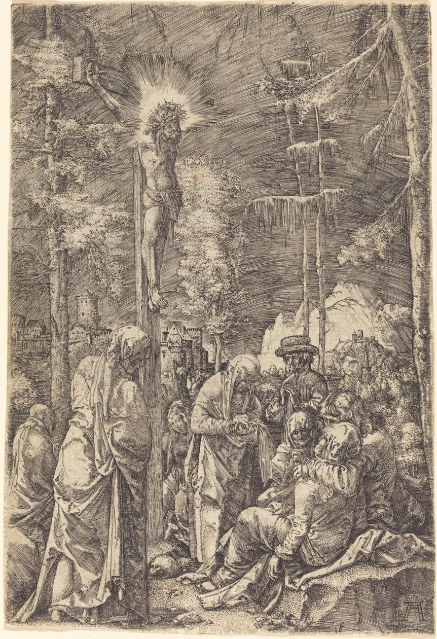 Den stora korsfästelsen av Albrecht Altdorfer