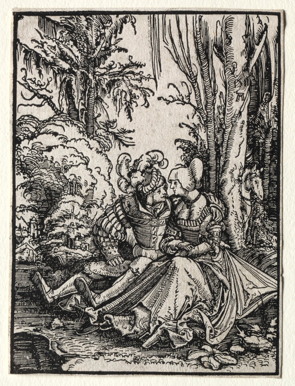 Älskarna av Albrecht Altdorfer