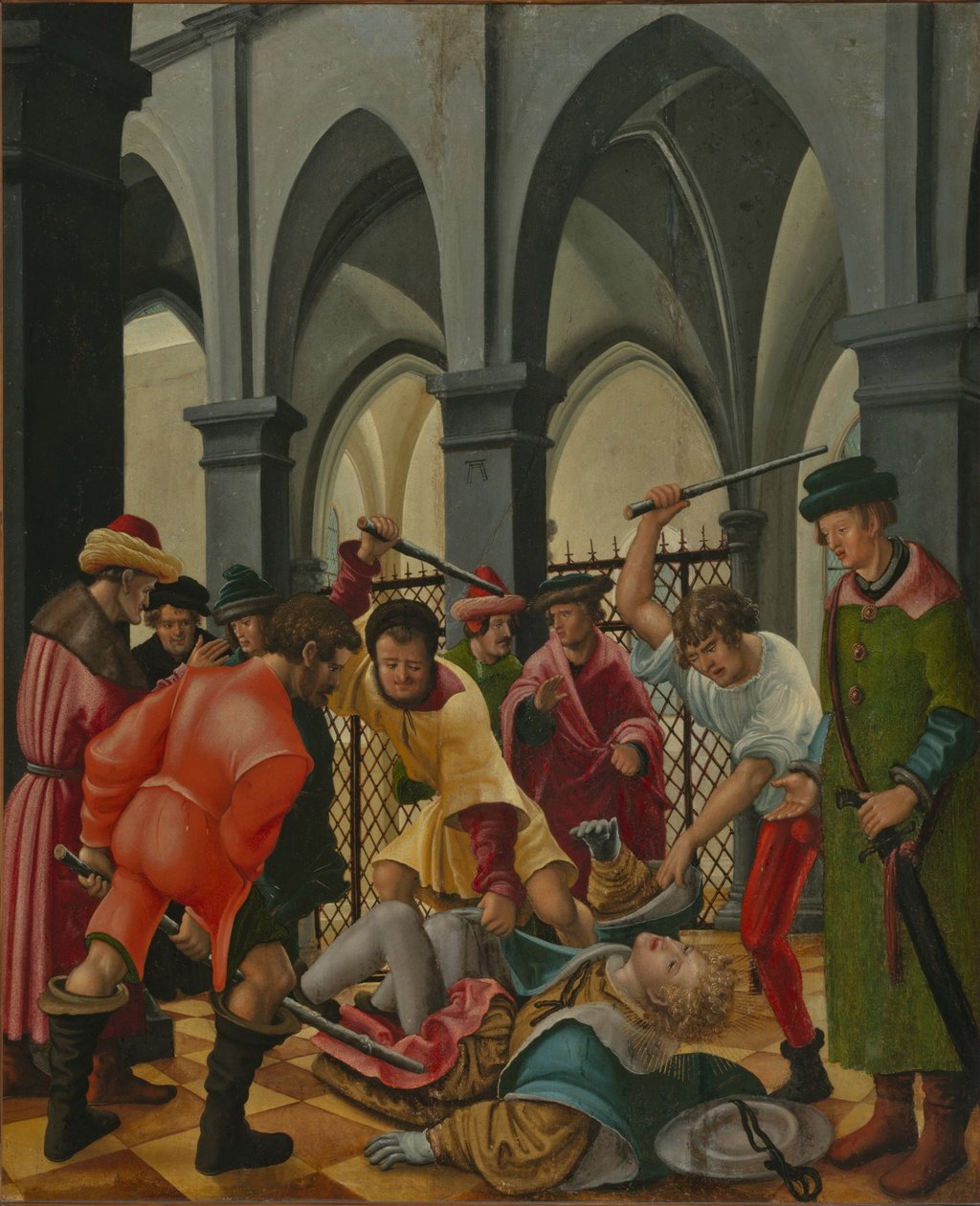 Sankt Florians martyrskap, ca 1516-1520. av Albrecht Altdorfer