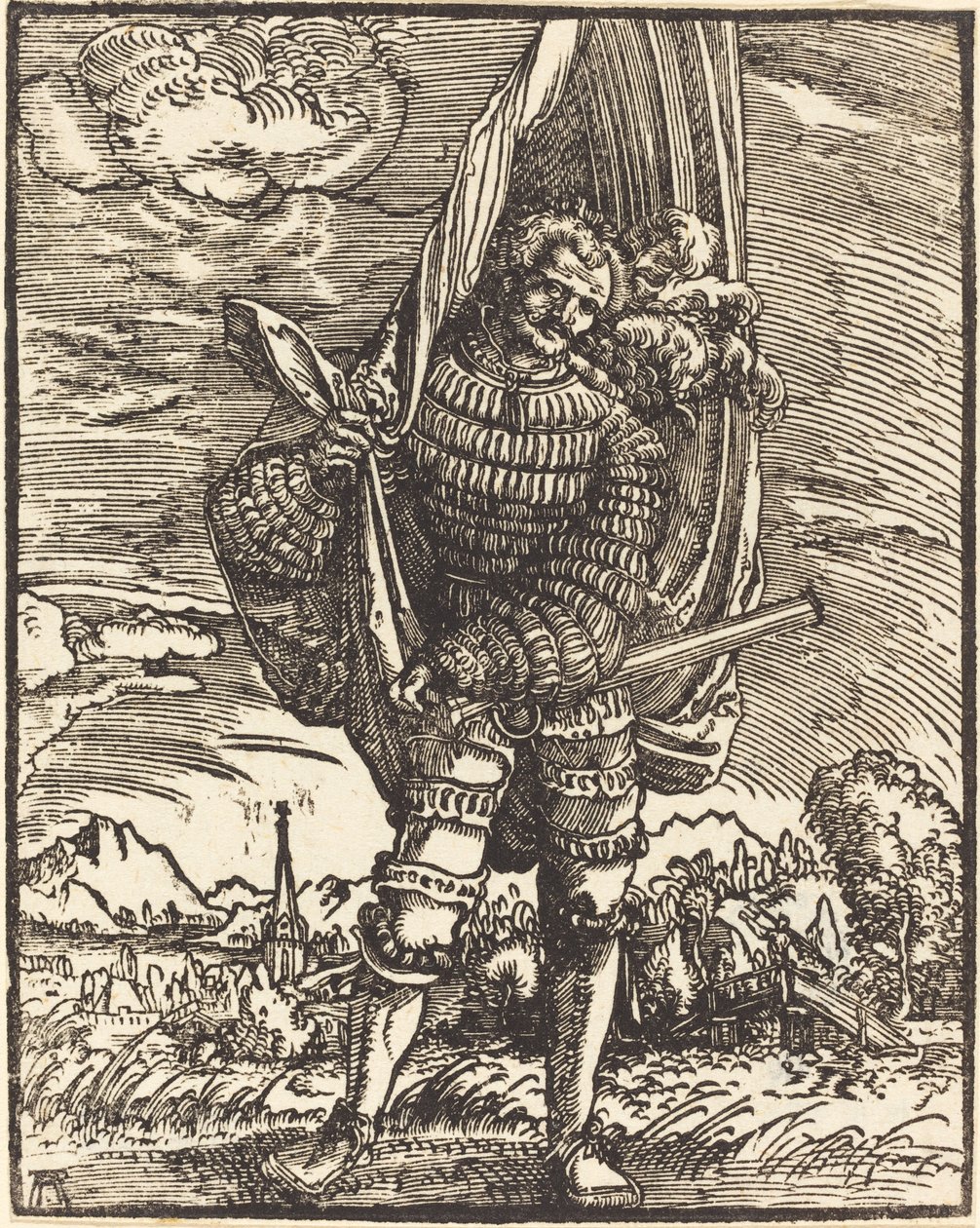Fanbäraren av Albrecht Altdorfer