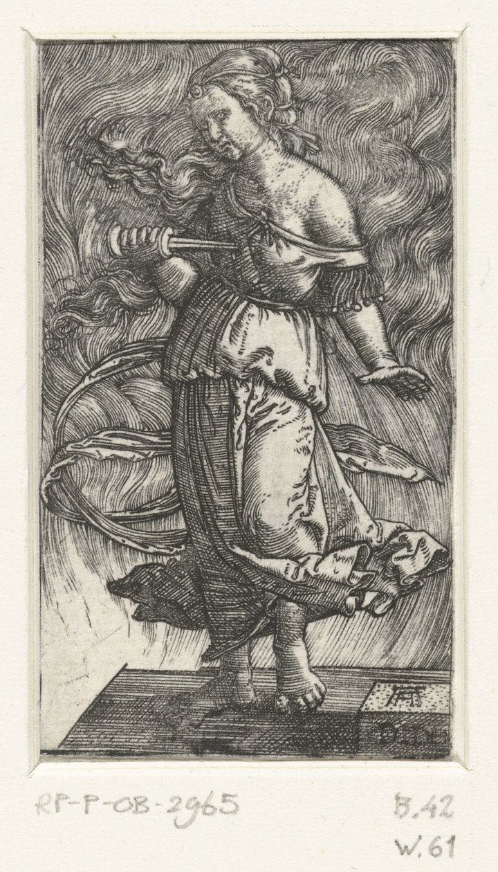 Didos självmord Dido (titel på objekt) av Albrecht Altdorfer