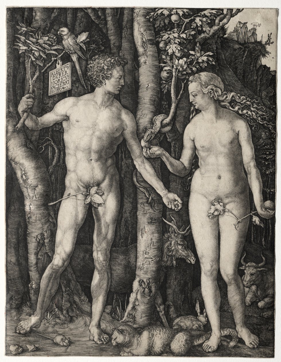 Adam och Eva av Albrecht Dürer