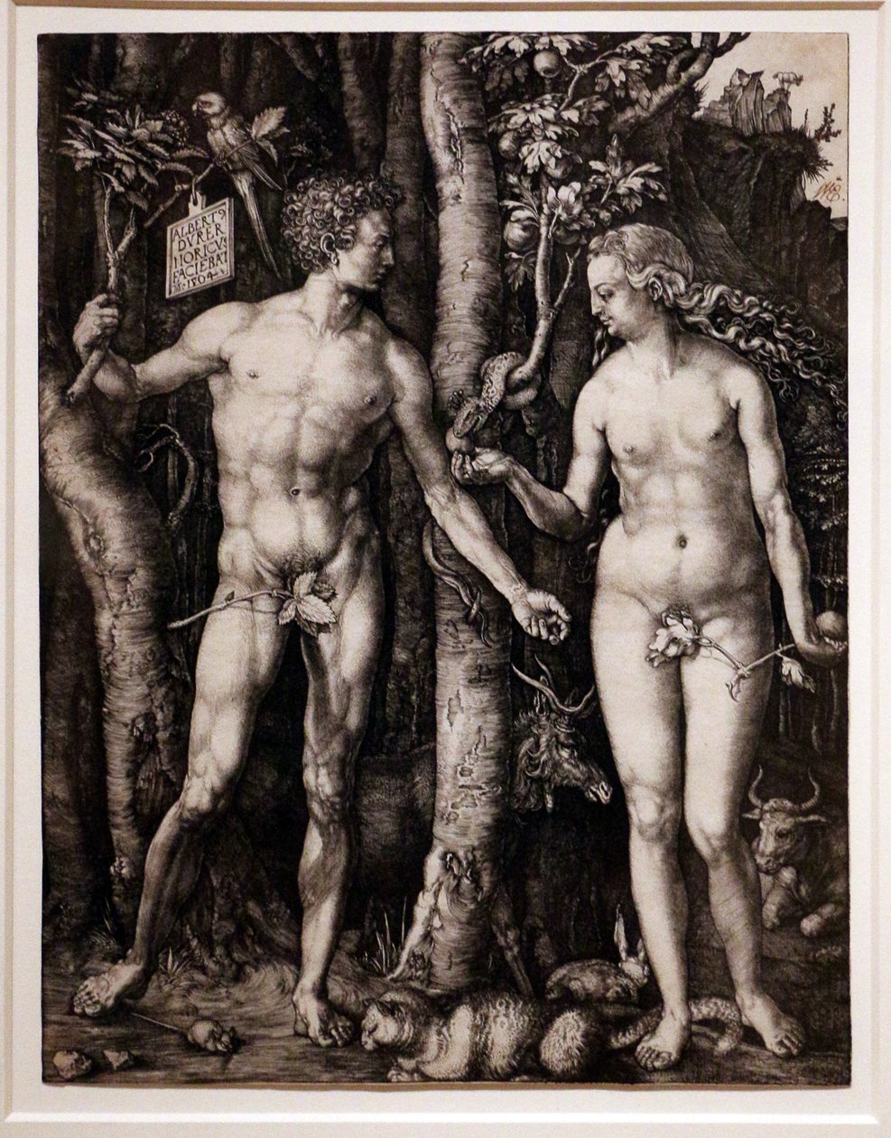 Adam och Eva av Albrecht Dürer