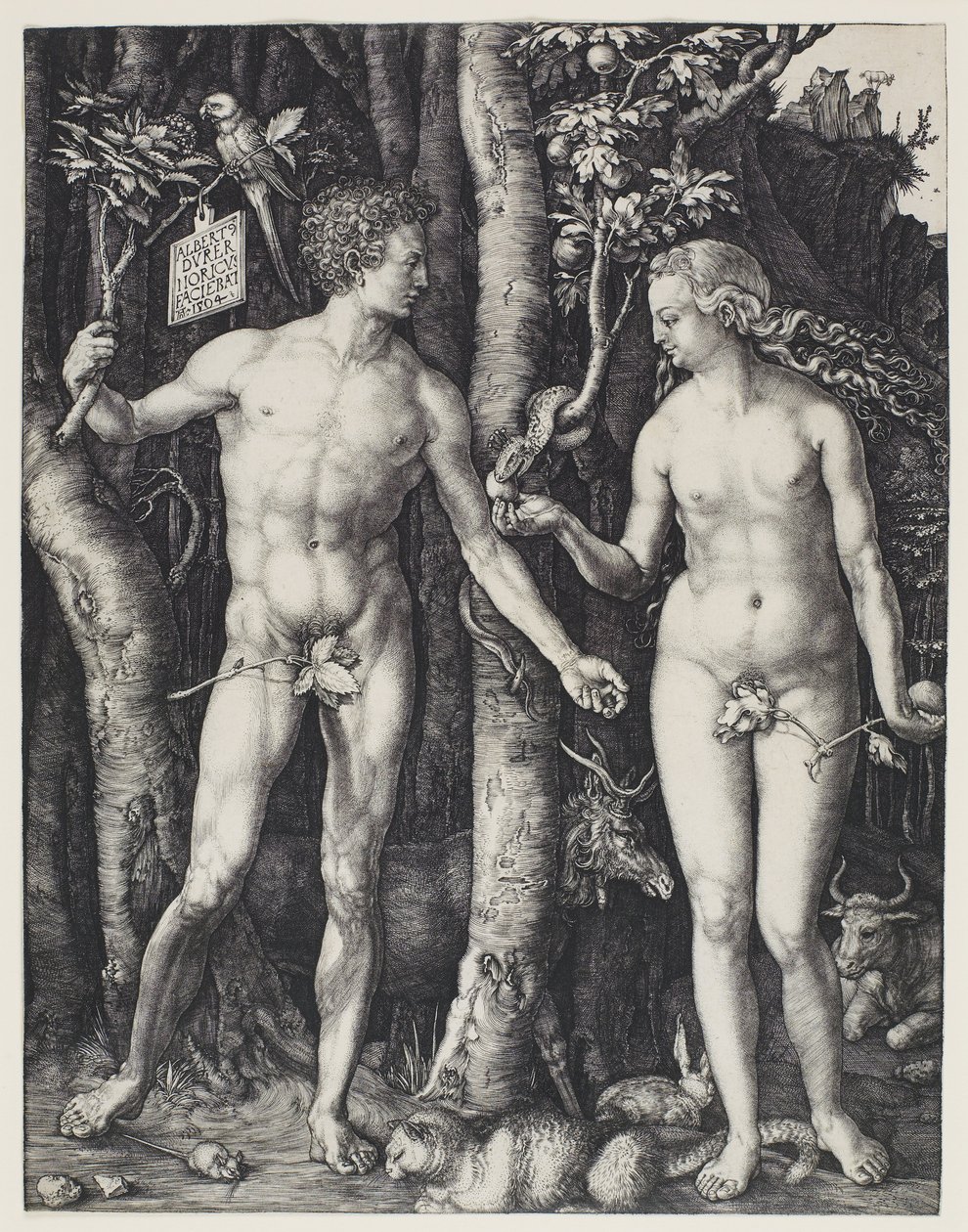 Adam och Eva av Albrecht Dürer