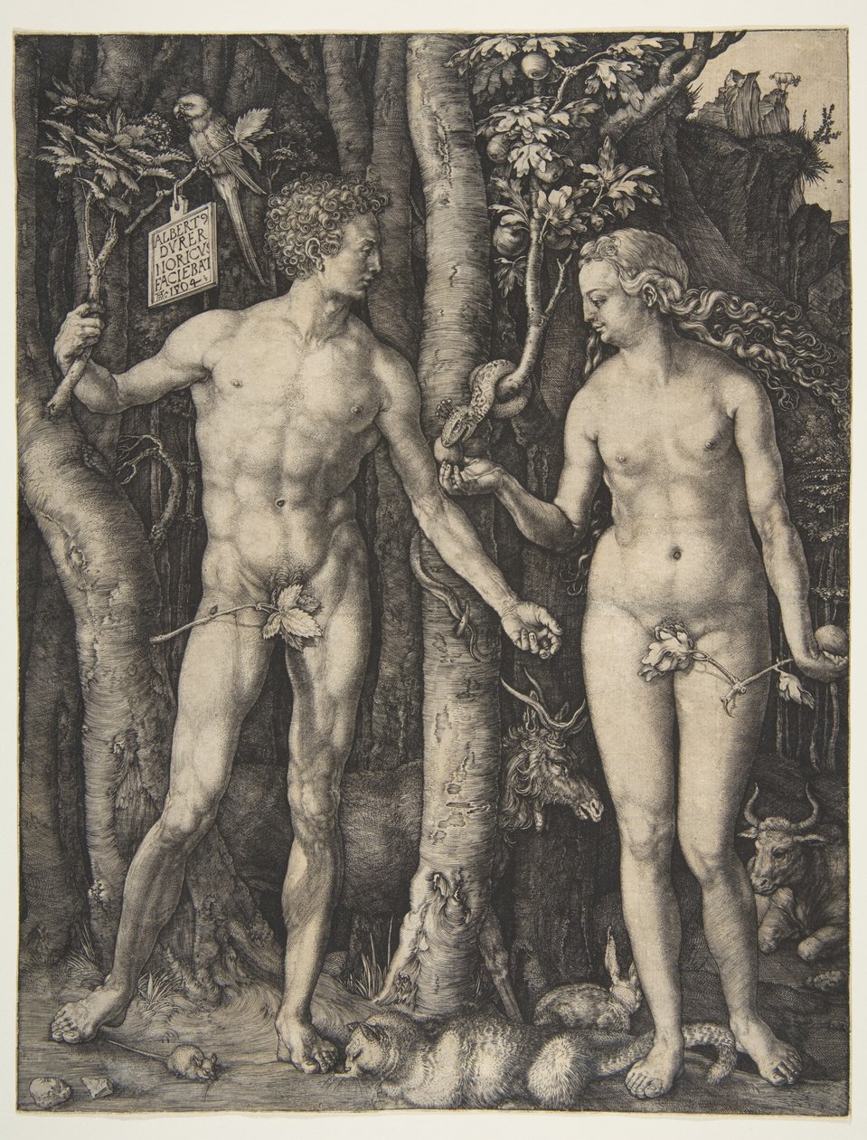 Adam och Eva av Albrecht Dürer