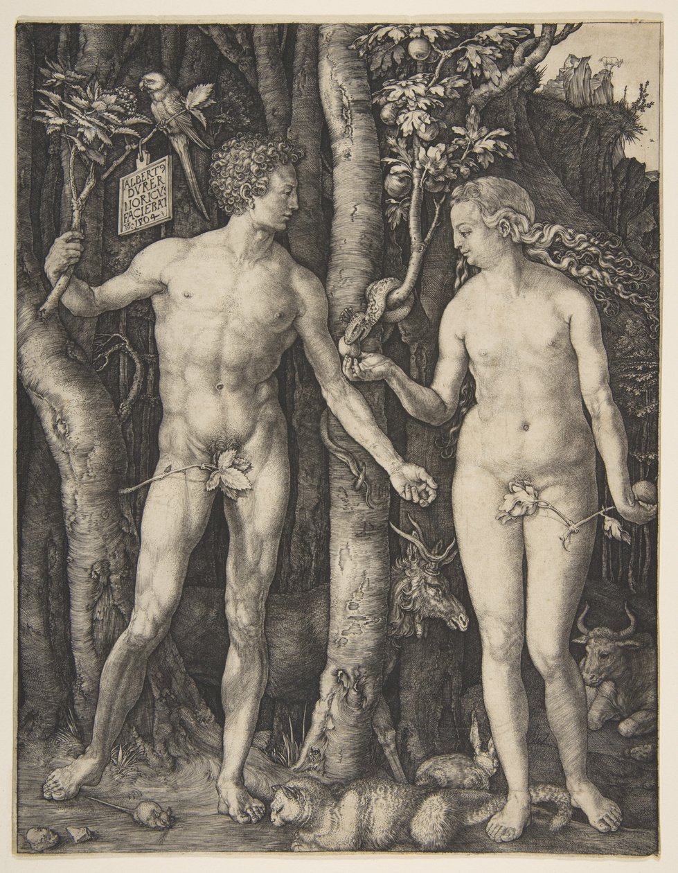 Adam och Eva av Albrecht Dürer