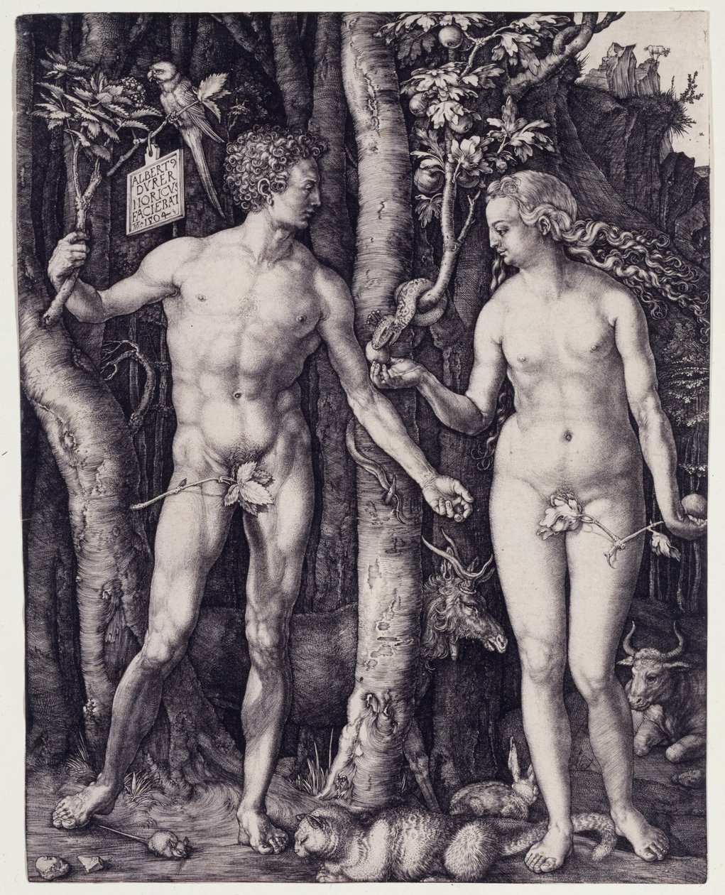 Adam och Eva av Albrecht Dürer