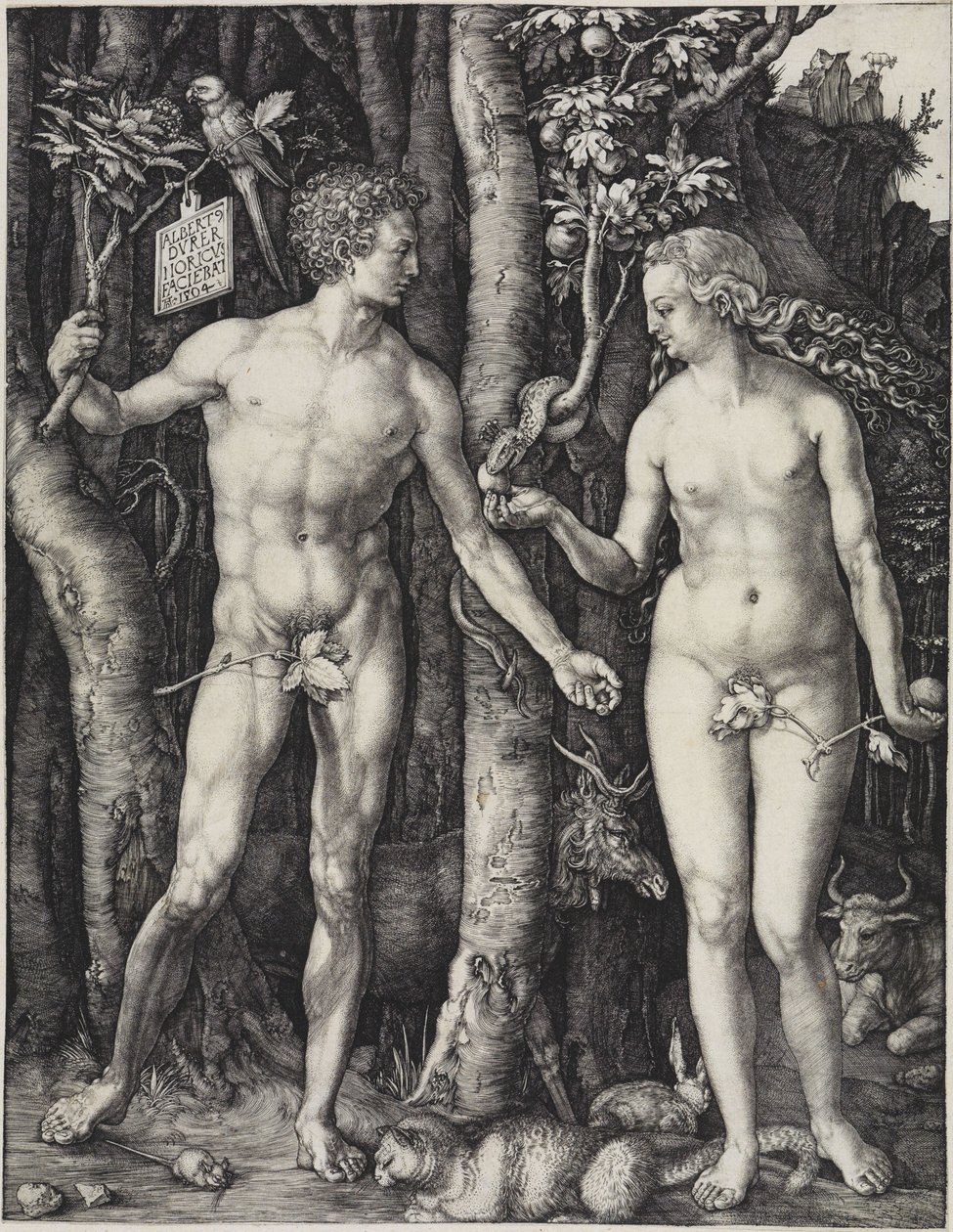 Adam och Eva av Albrecht Dürer