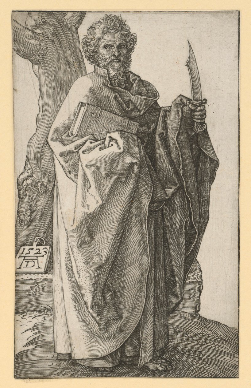 Aposteln Bartholomeus av Albrecht Dürer