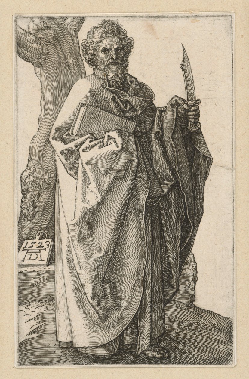 Aposteln Bartolomeus av Albrecht Dürer