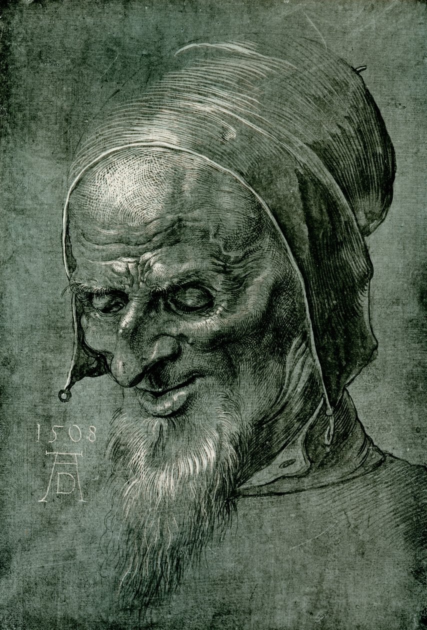 Apostelöverhuvud 1508 av Albrecht Dürer