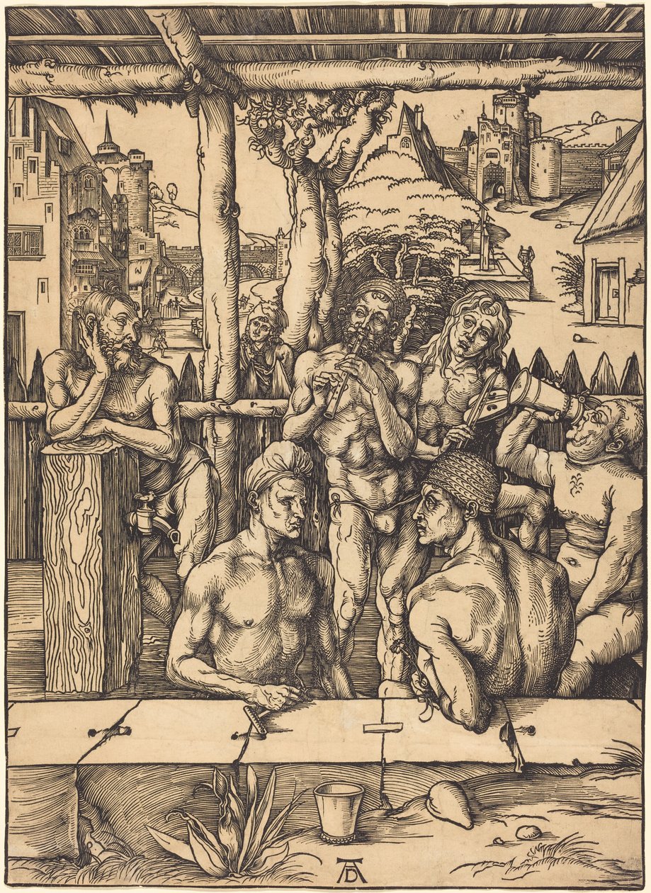 Mansbadet av Albrecht Dürer