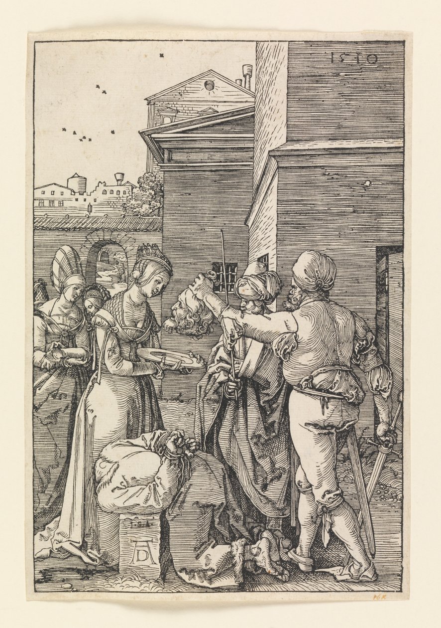 Halshuggning av Johannes Döparen av Albrecht Dürer