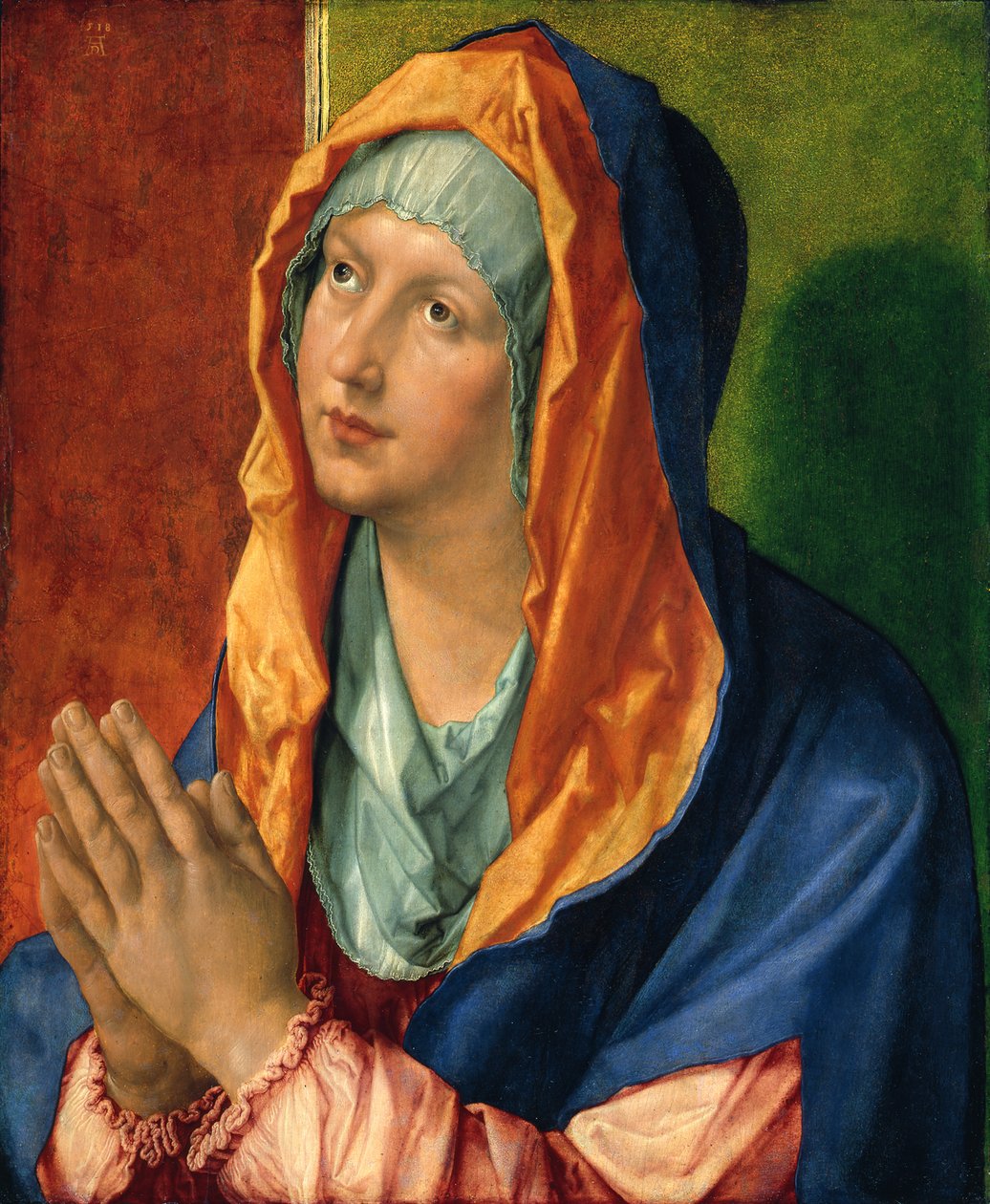 Bedjande Maria av Albrecht Dürer
