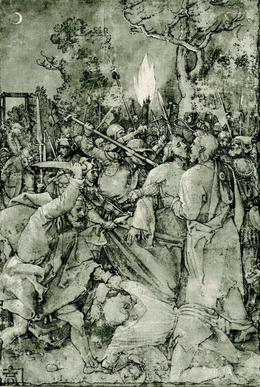 Kristi tillfångatagande av Albrecht Dürer