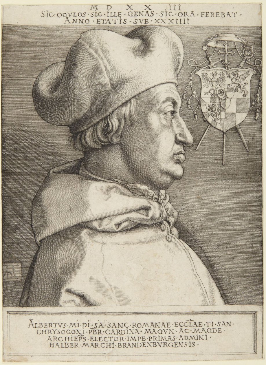 Kardinal Albrecht av Brandenburg av Albrecht Dürer