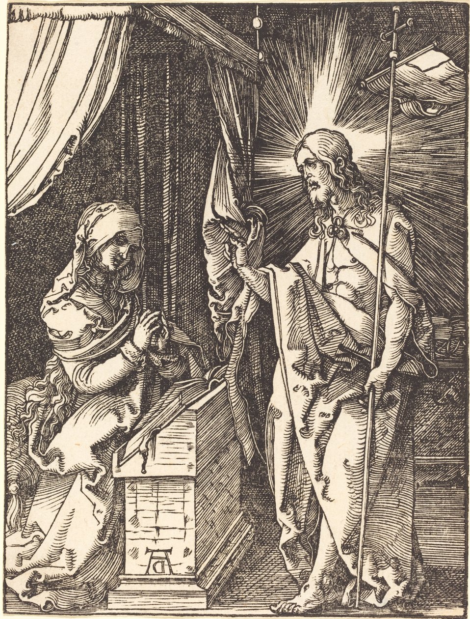 Kristus visar sig för sin moder av Albrecht Dürer