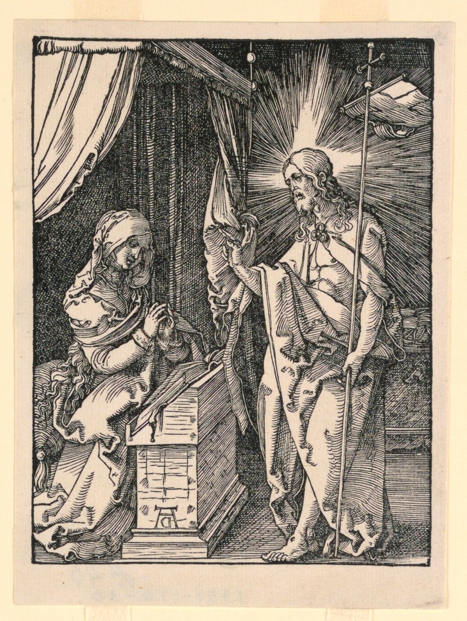 Kristus visar sig för sin moder av Albrecht Dürer