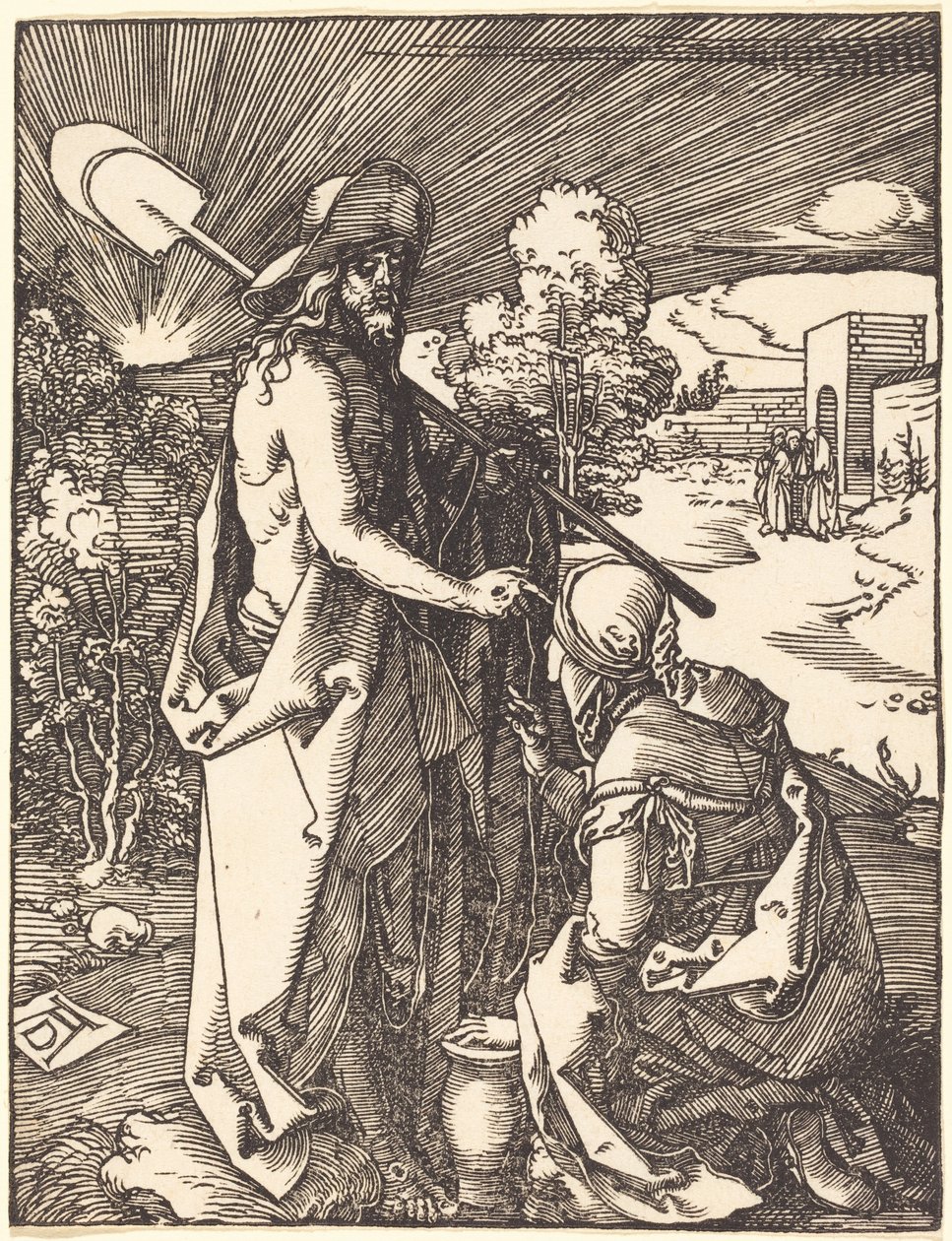 Kristus uppenbarar sig för Maria Magdalena av Albrecht Dürer