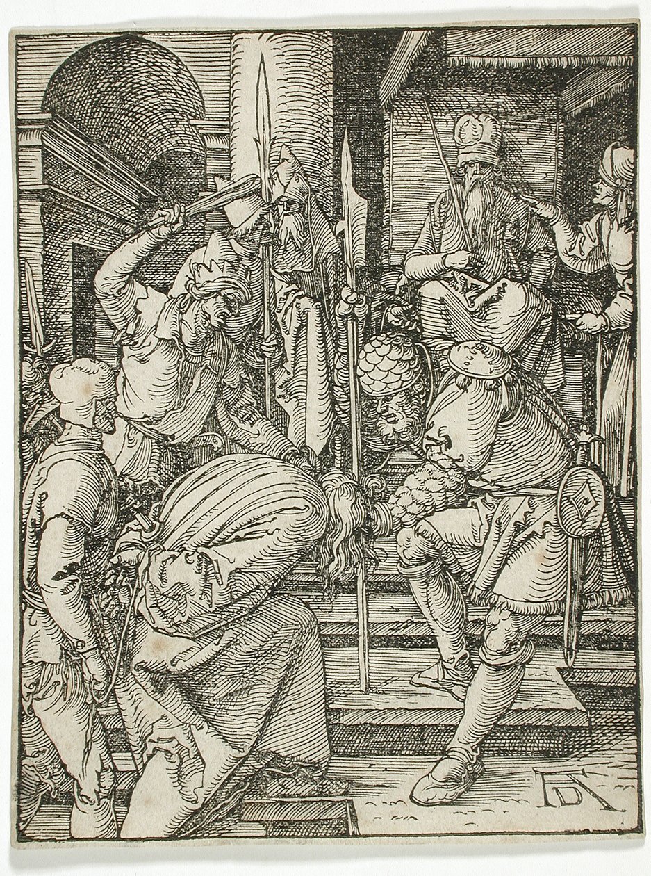Kristus inför Annas av Albrecht Dürer