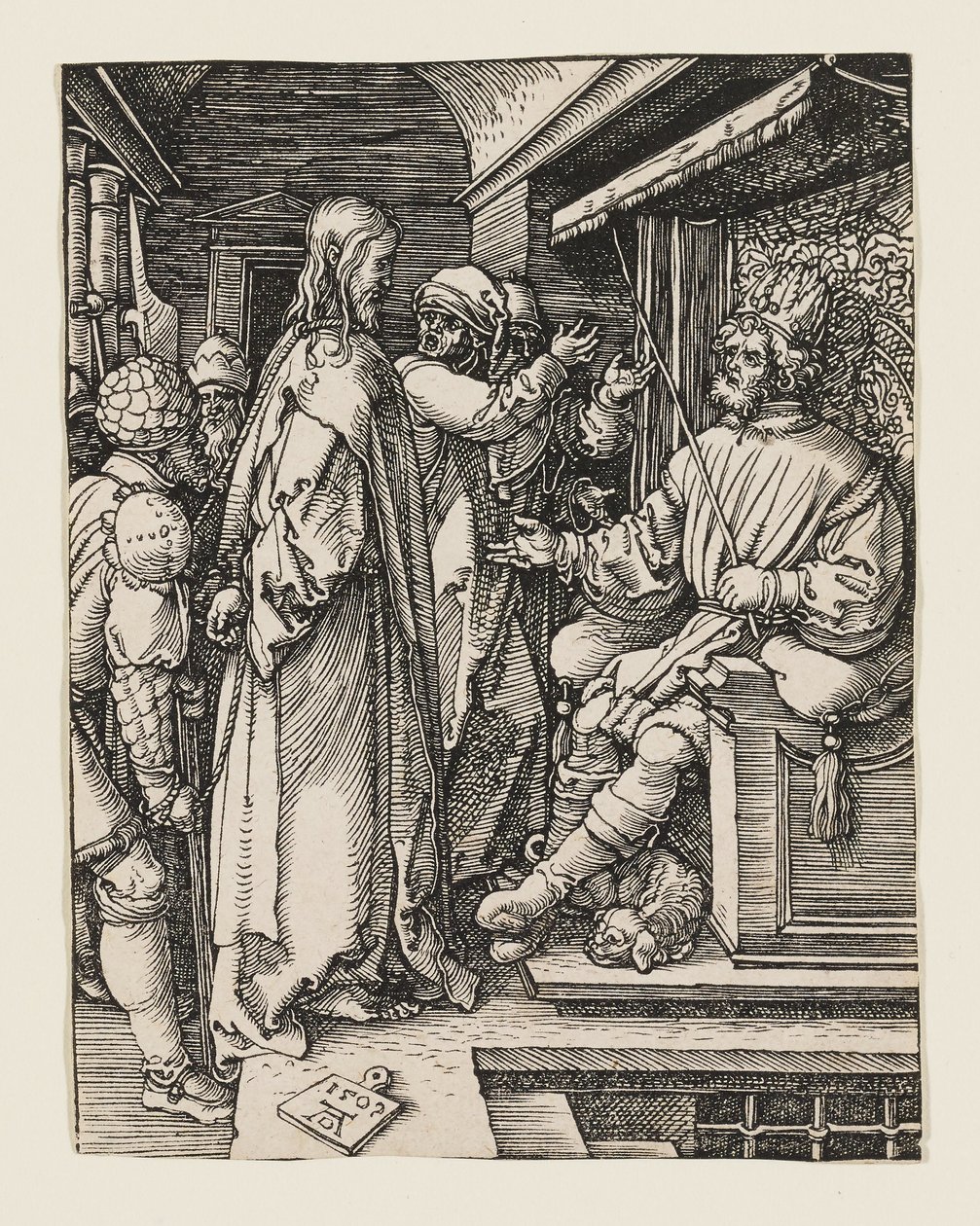 Kristus inför Herodes av Albrecht Dürer