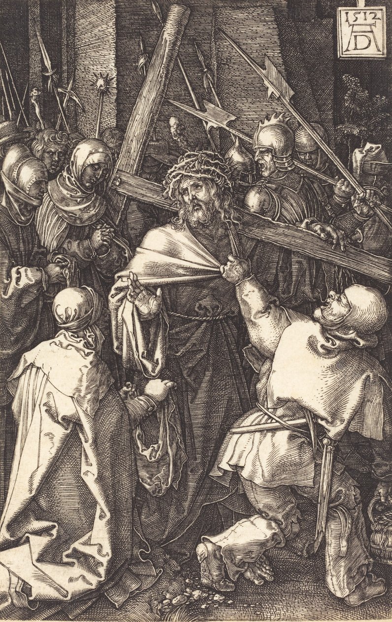 Kristus bär korset, 1512. av Albrecht Dürer
