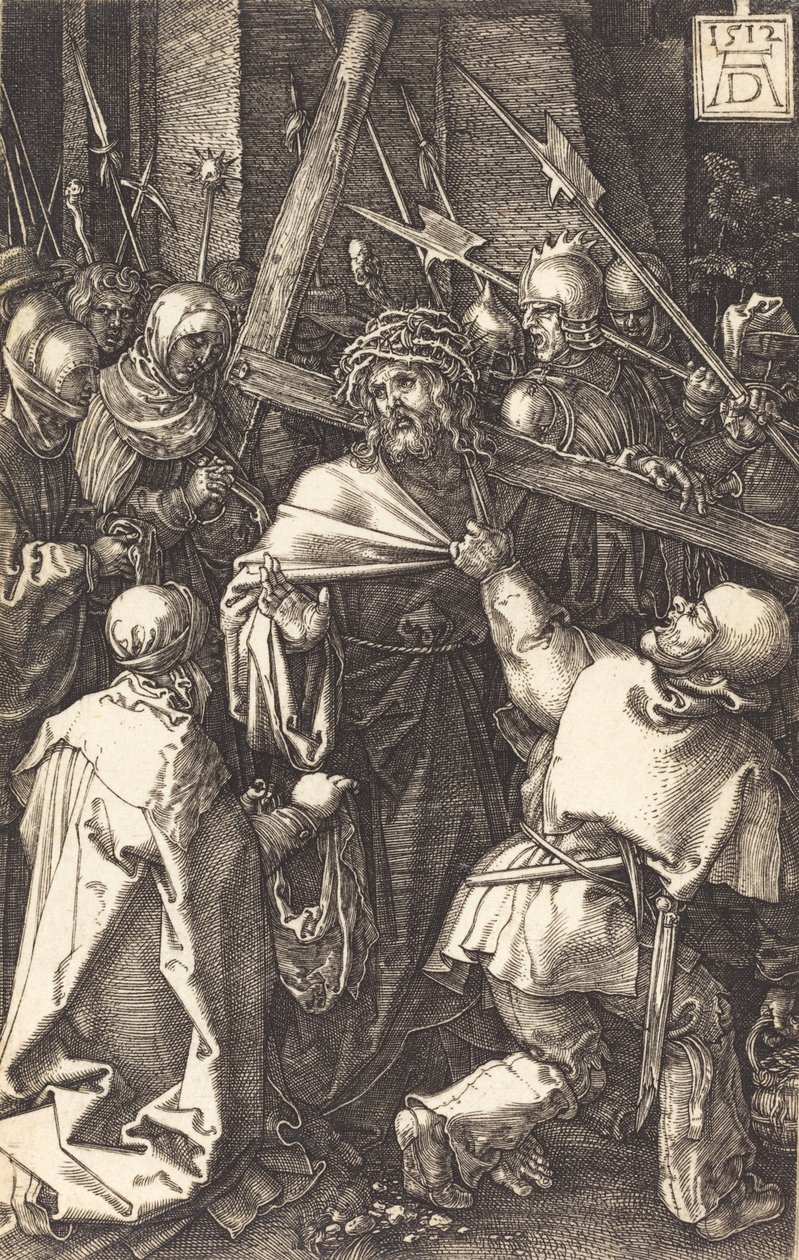 Kristus bär korset, 1512. av Albrecht Dürer