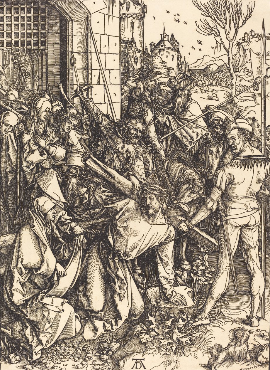 Kristus som bär korset, ca. 14981499. av Albrecht Dürer