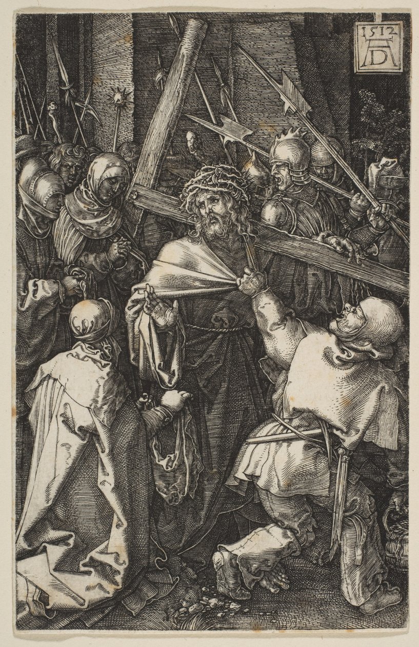 Kristus bär korset, ur ”Passionen” av Albrecht Dürer