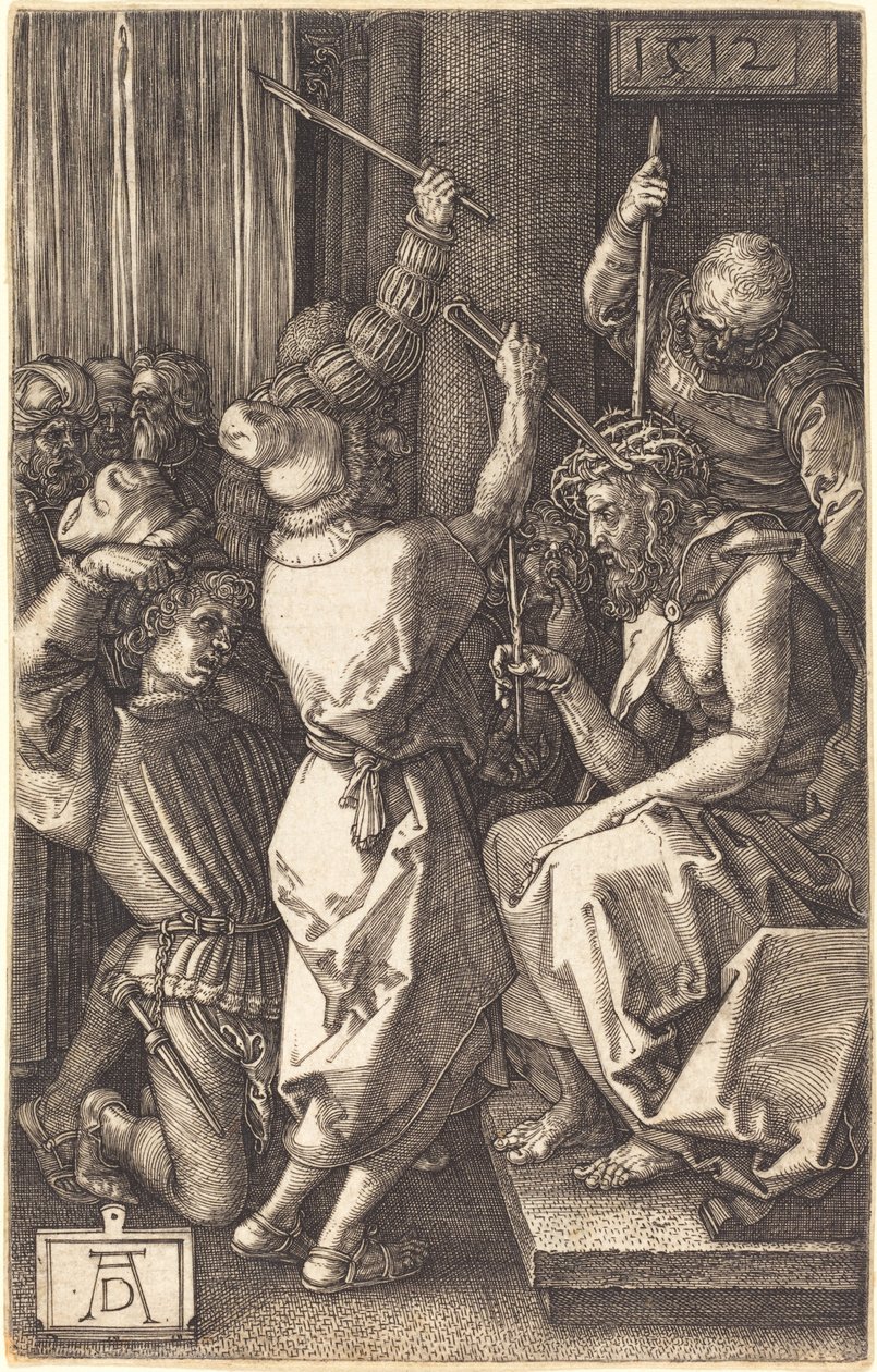 Kristus krönt med törnar av Albrecht Dürer