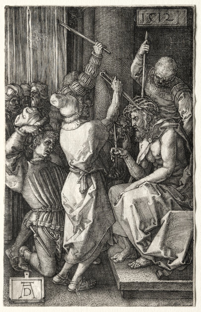 Kristus krönt med törnar av Albrecht Dürer