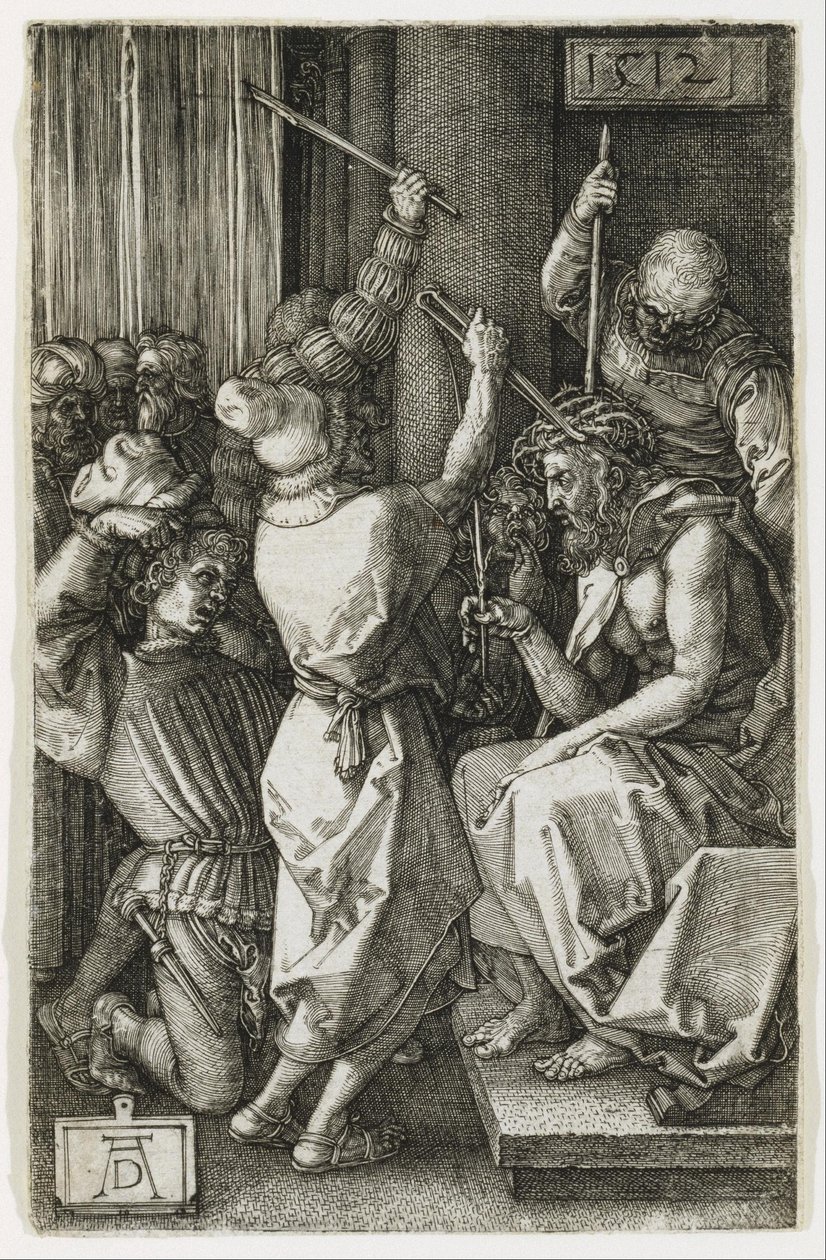 Kristus krönt med törnen av Albrecht Dürer