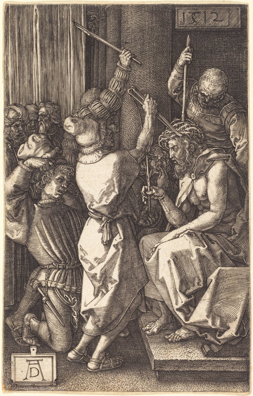 Kristus krönt med törnen av Albrecht Dürer