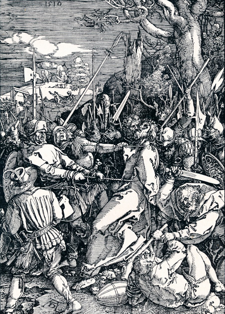 Kristus tillfångatagen, 1510 1906 av Albrecht Dürer