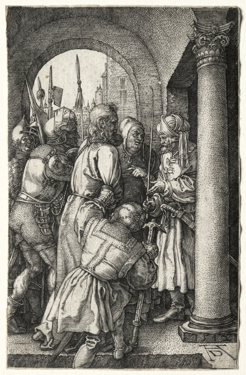 Kristus tagen inför Pilatus, 1512. av Albrecht Dürer