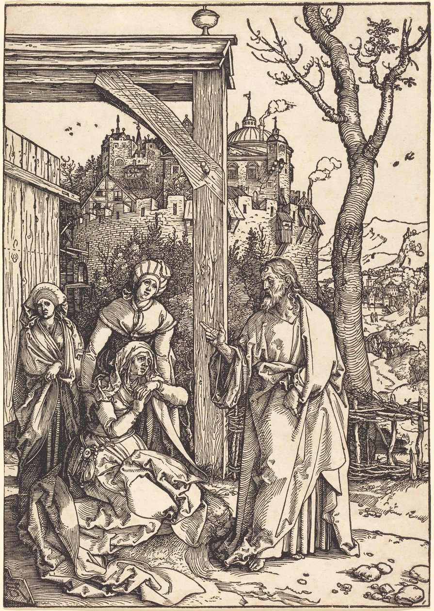 Kristus tar farväl av sin mor av Albrecht Dürer