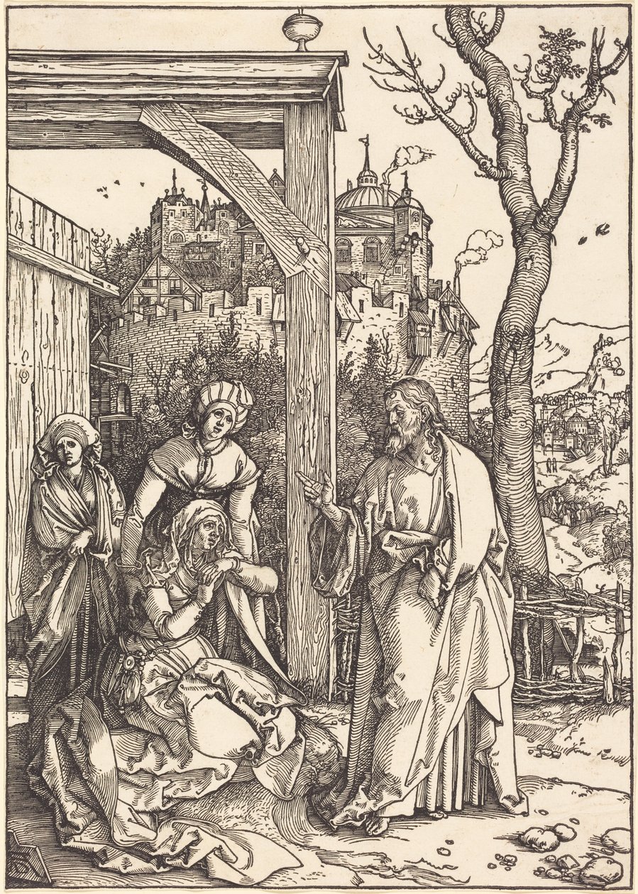 Kristus tar farväl av sin mor av Albrecht Dürer