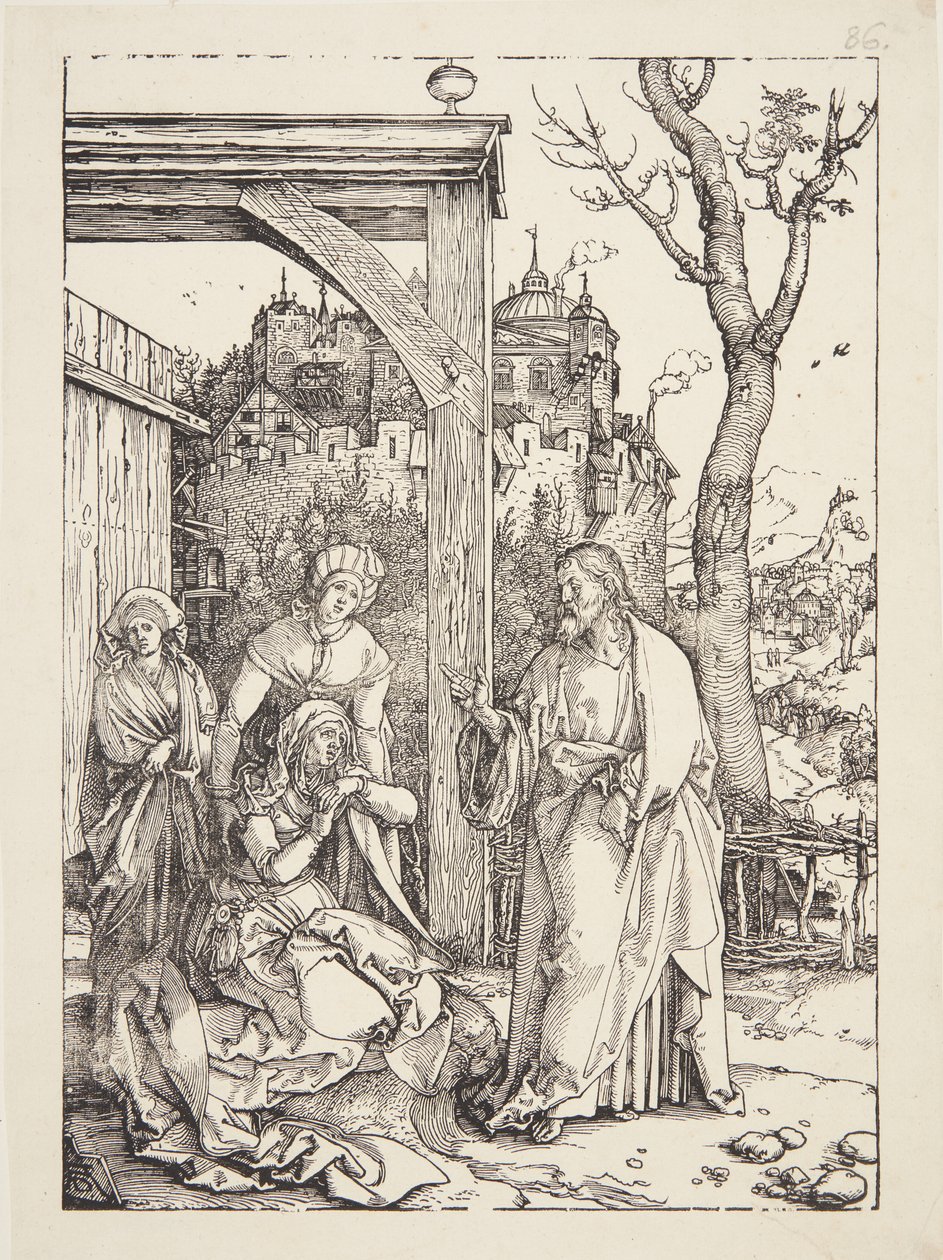 Kristus tar avsked från sin mor av Albrecht Dürer
