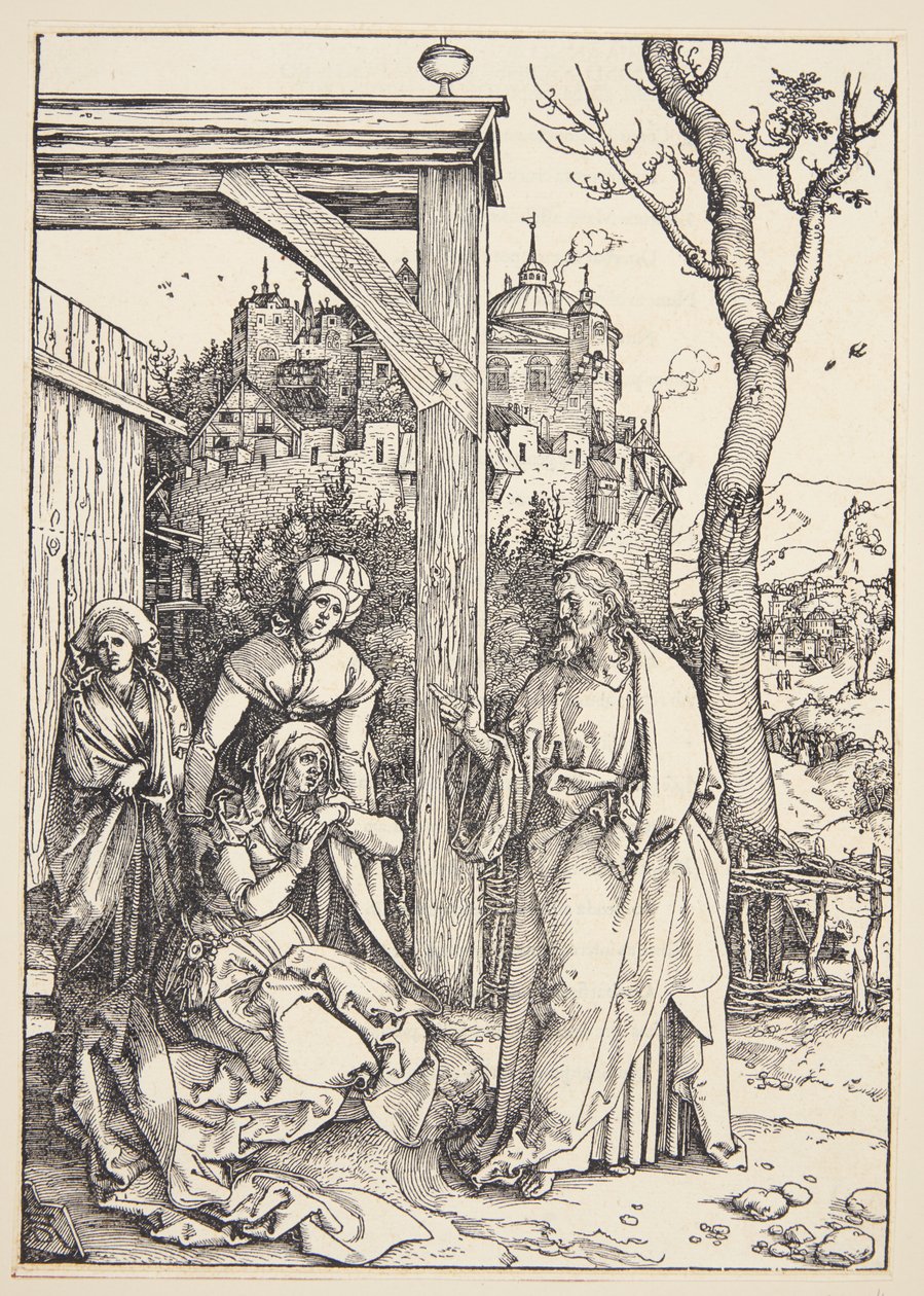 Kristus tar avsked av sin mor av Albrecht Dürer