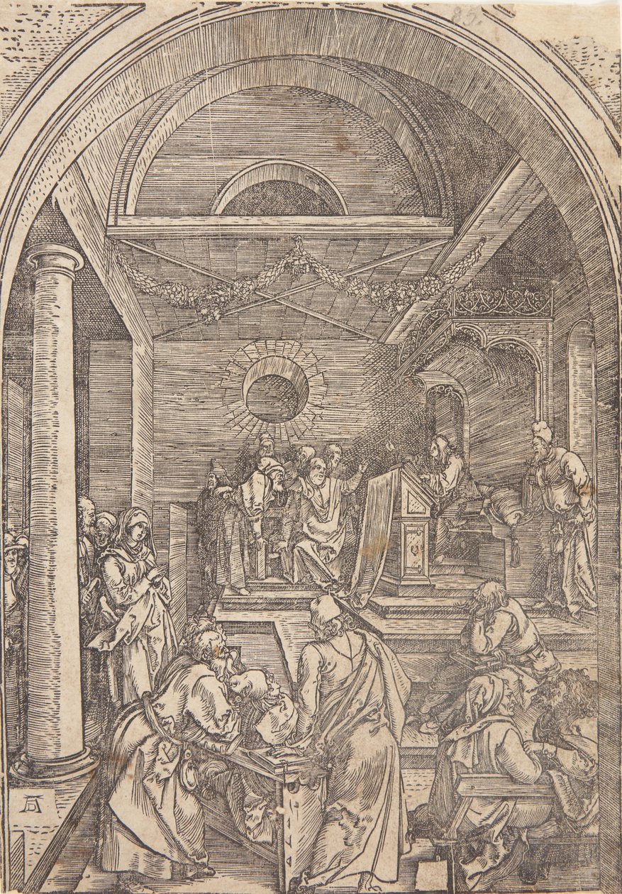 Kristus bland läkarna av Albrecht Dürer
