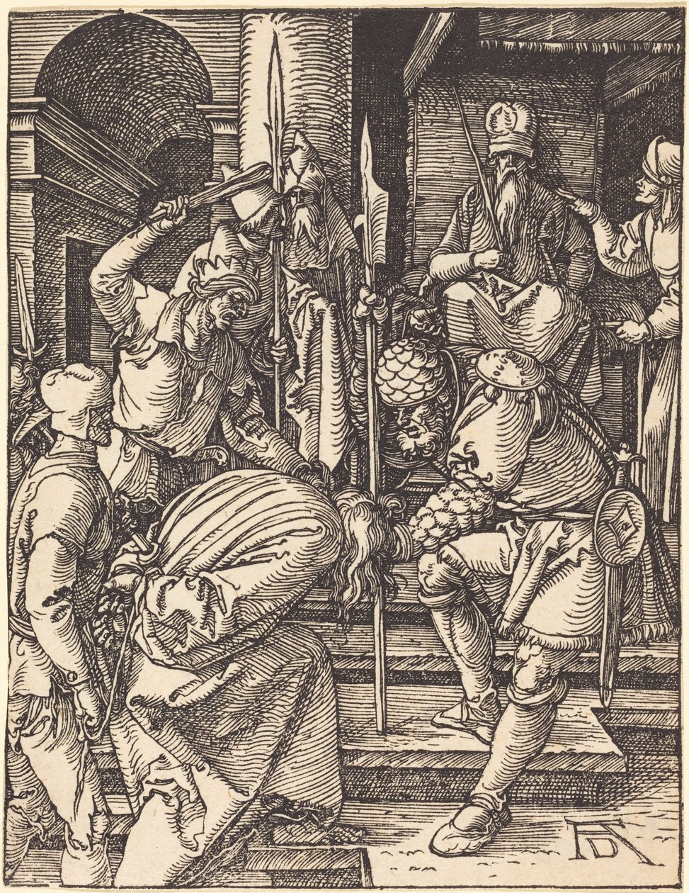 Kristus inför Hannas av Albrecht Dürer
