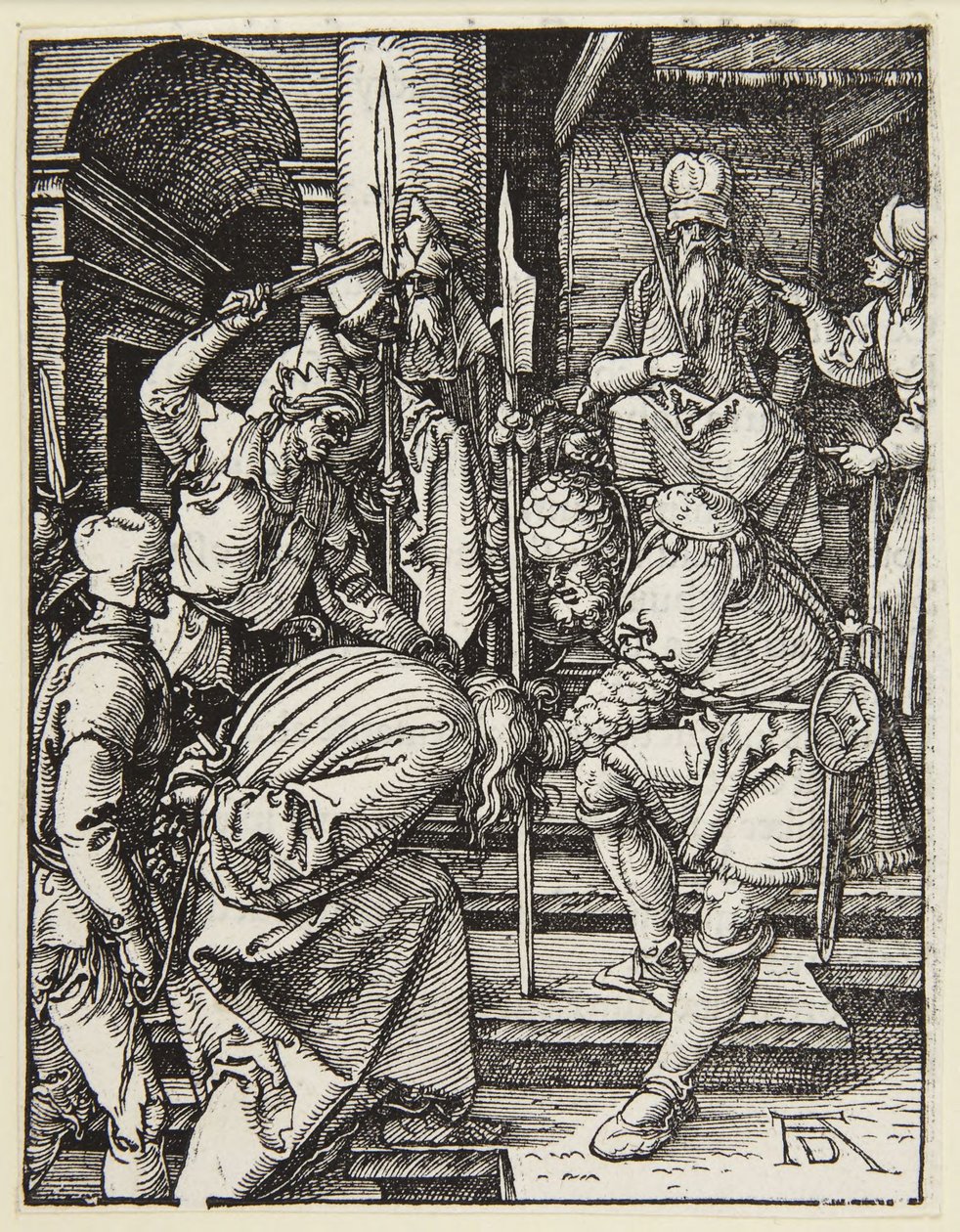 Kristus inför Hannas av Albrecht Dürer