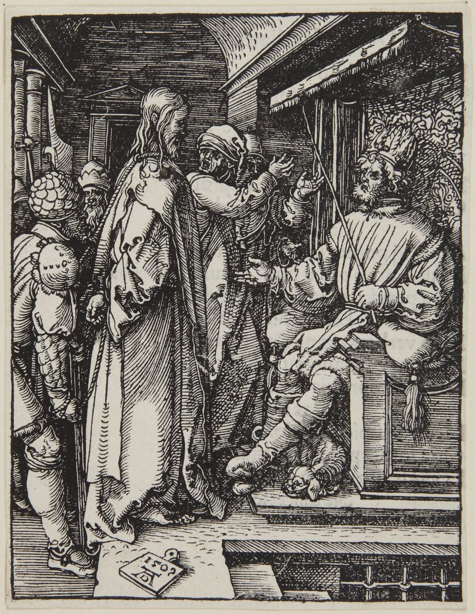 Kristus inför Herodes av Albrecht Dürer
