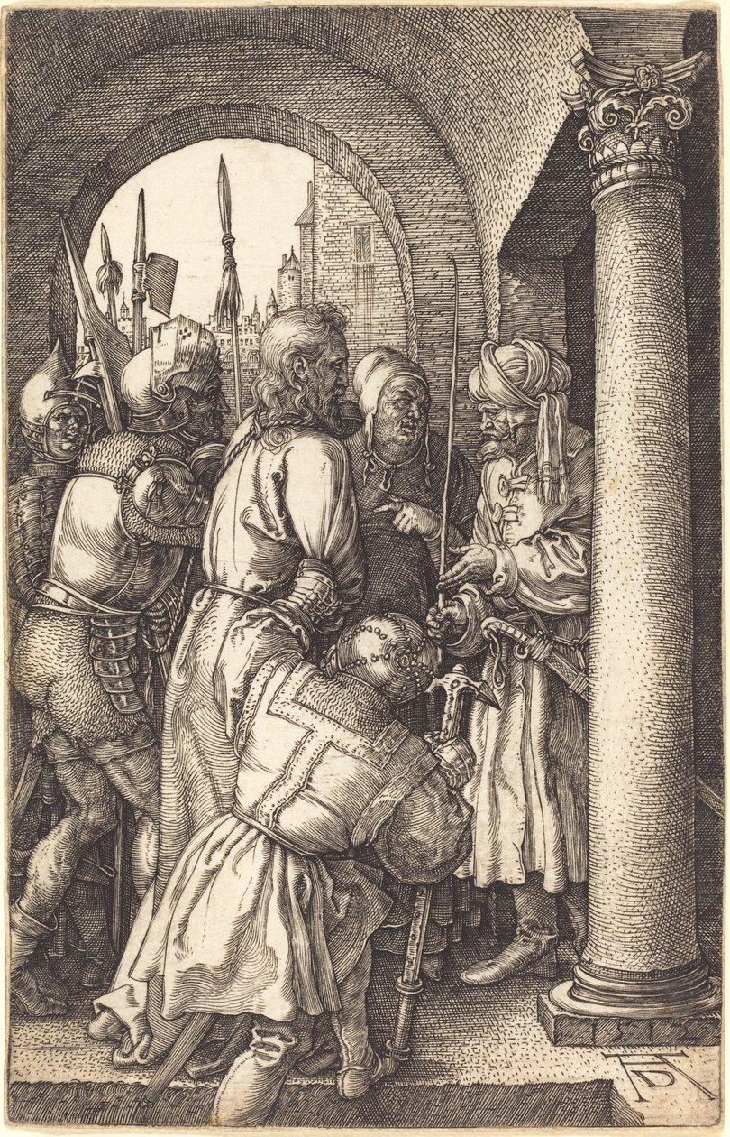 Kristus inför Pilatus av Albrecht Dürer