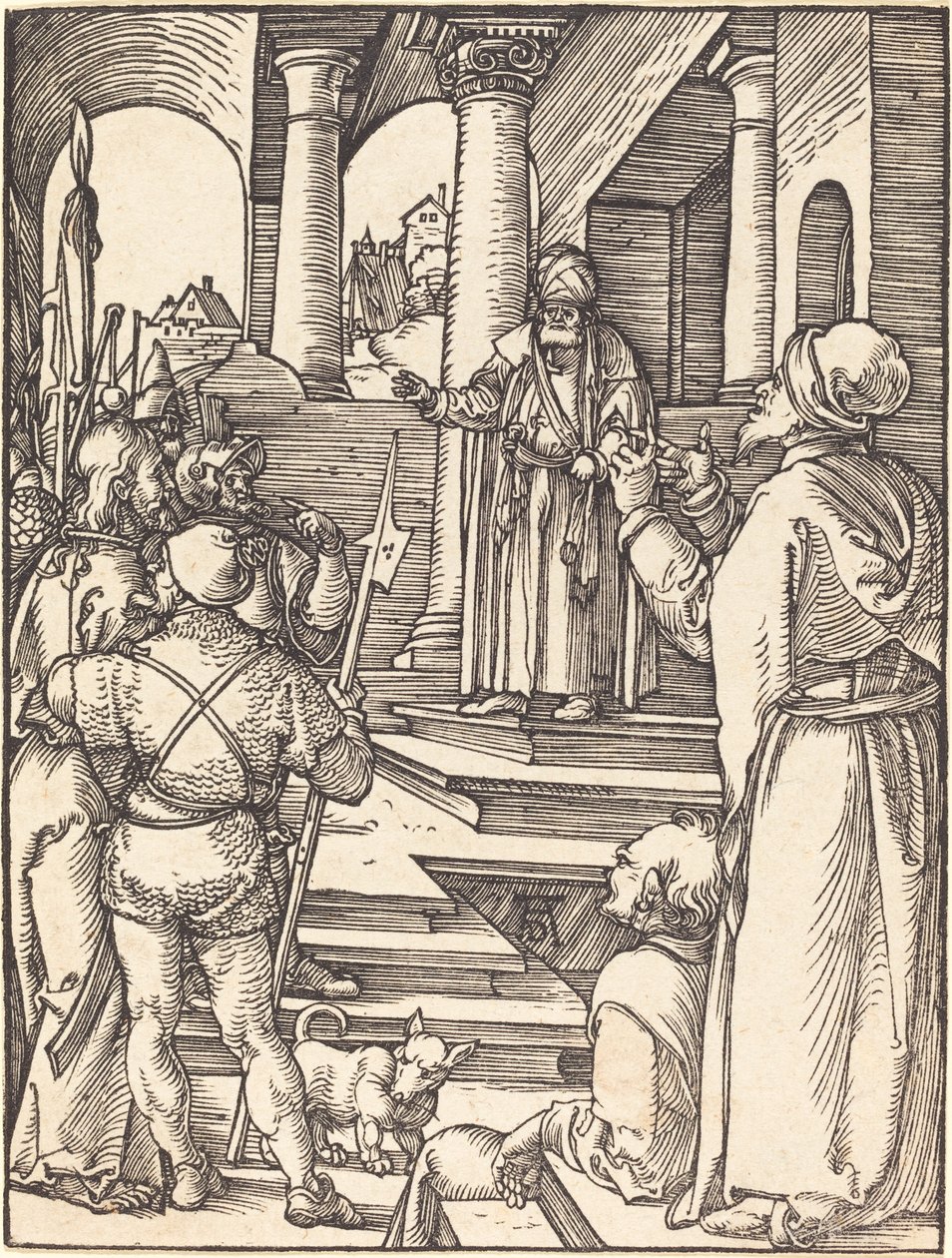 Kristus inför Pilatus av Albrecht Dürer