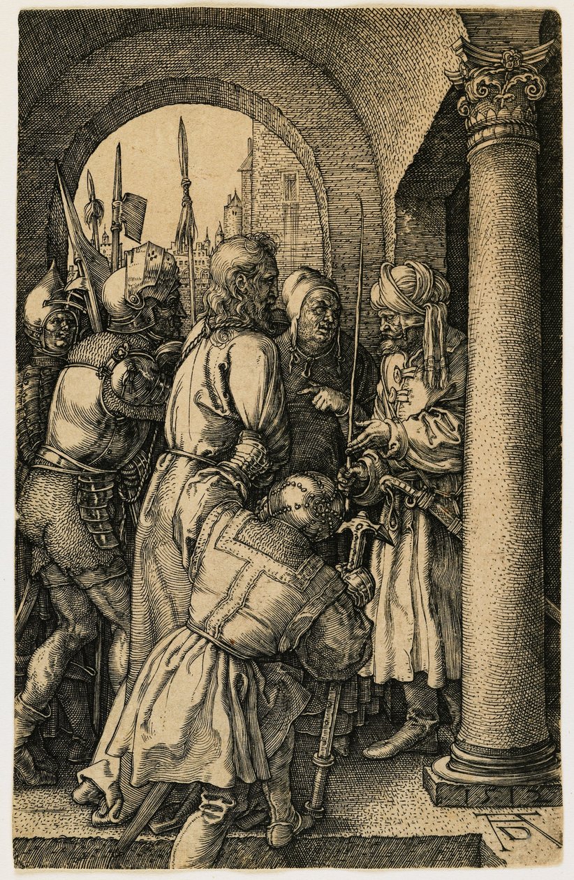 Kristus inför Pilatus av Albrecht Dürer