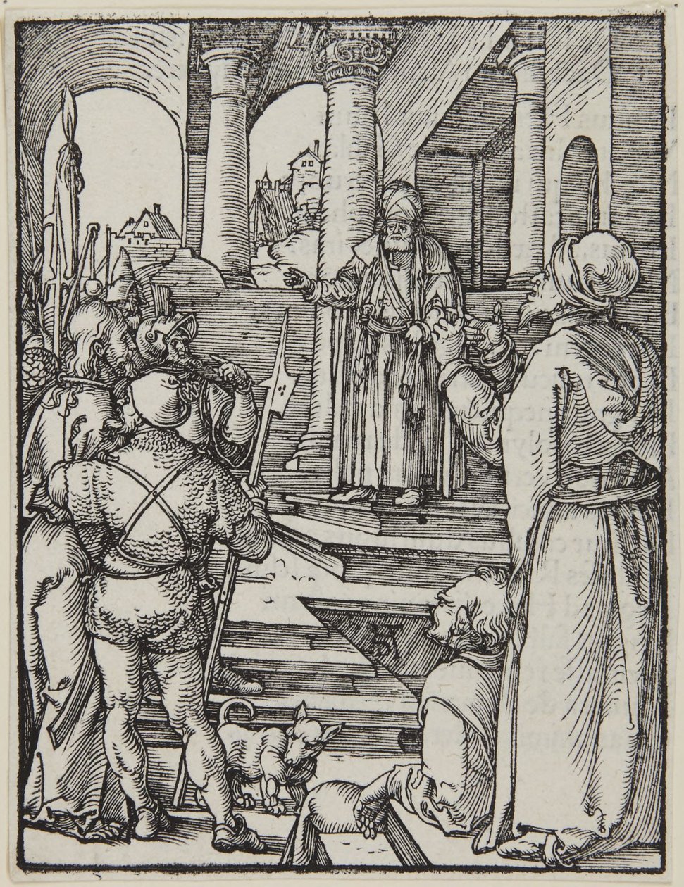 Kristus inför Pilatus av Albrecht Dürer