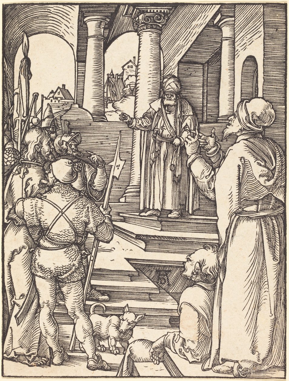Kristus inför Pilatus av Albrecht Dürer