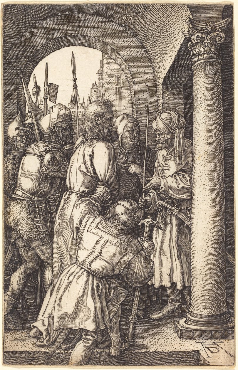 Kristus inför Pilatus av Albrecht Dürer